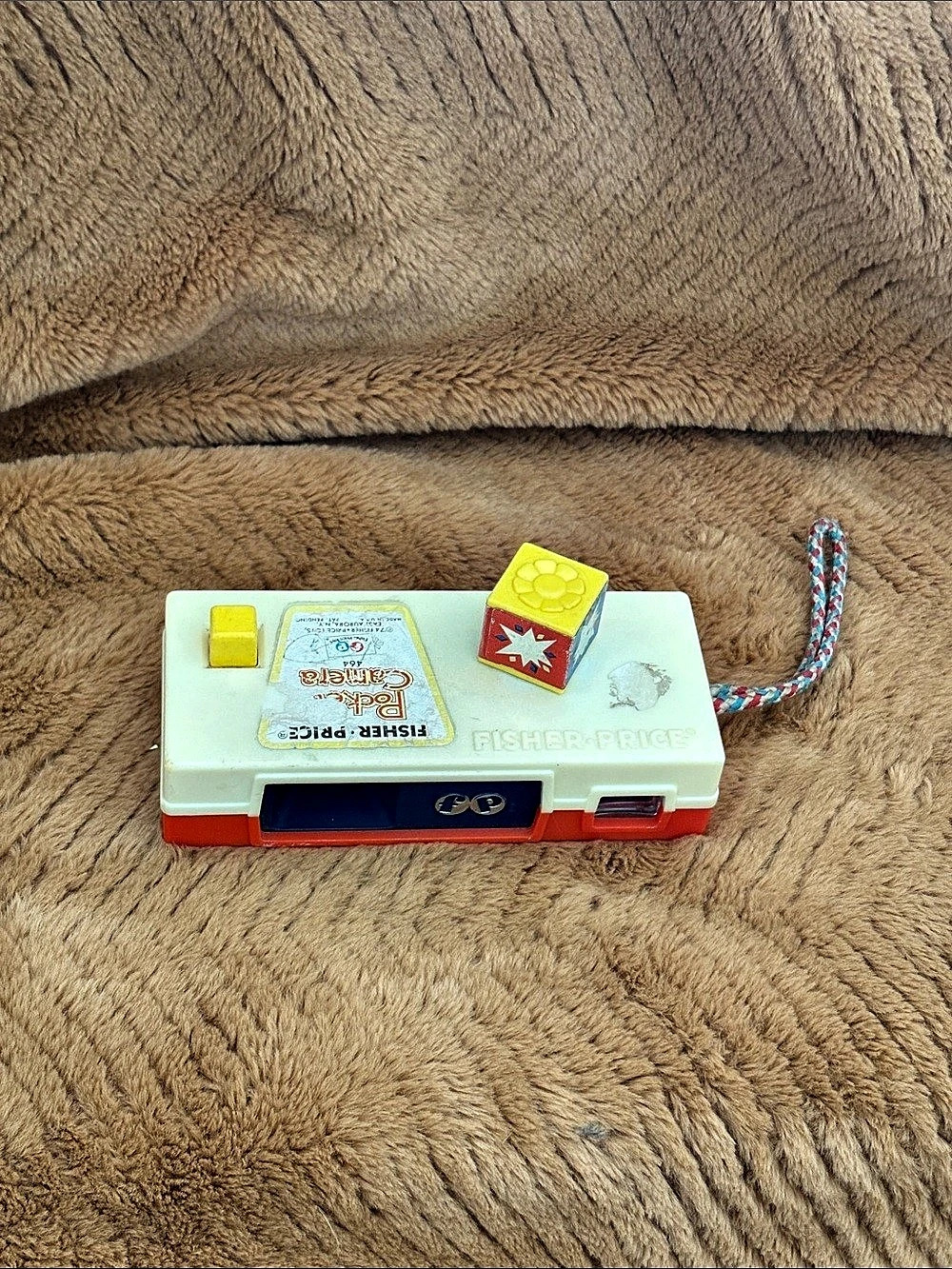 Fisher-Price Pocket Camera #464 Toy Camera Green & Red